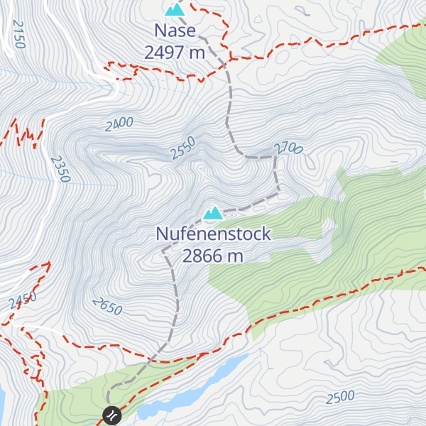 Map of Nufenenstock