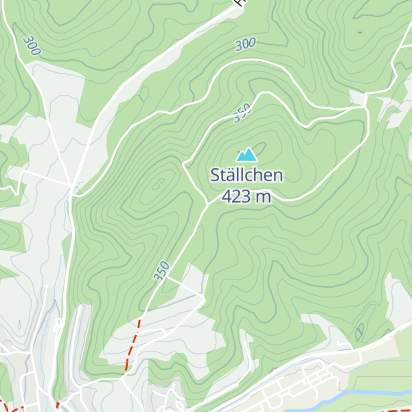 Map of Schutzhütte Hainberg
