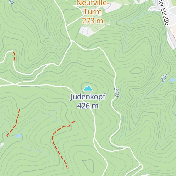 Map of Judenkopf