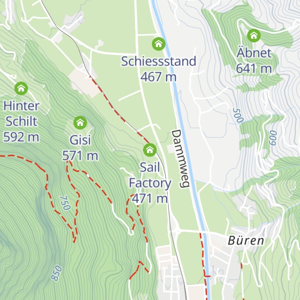 Map of Sail Factory