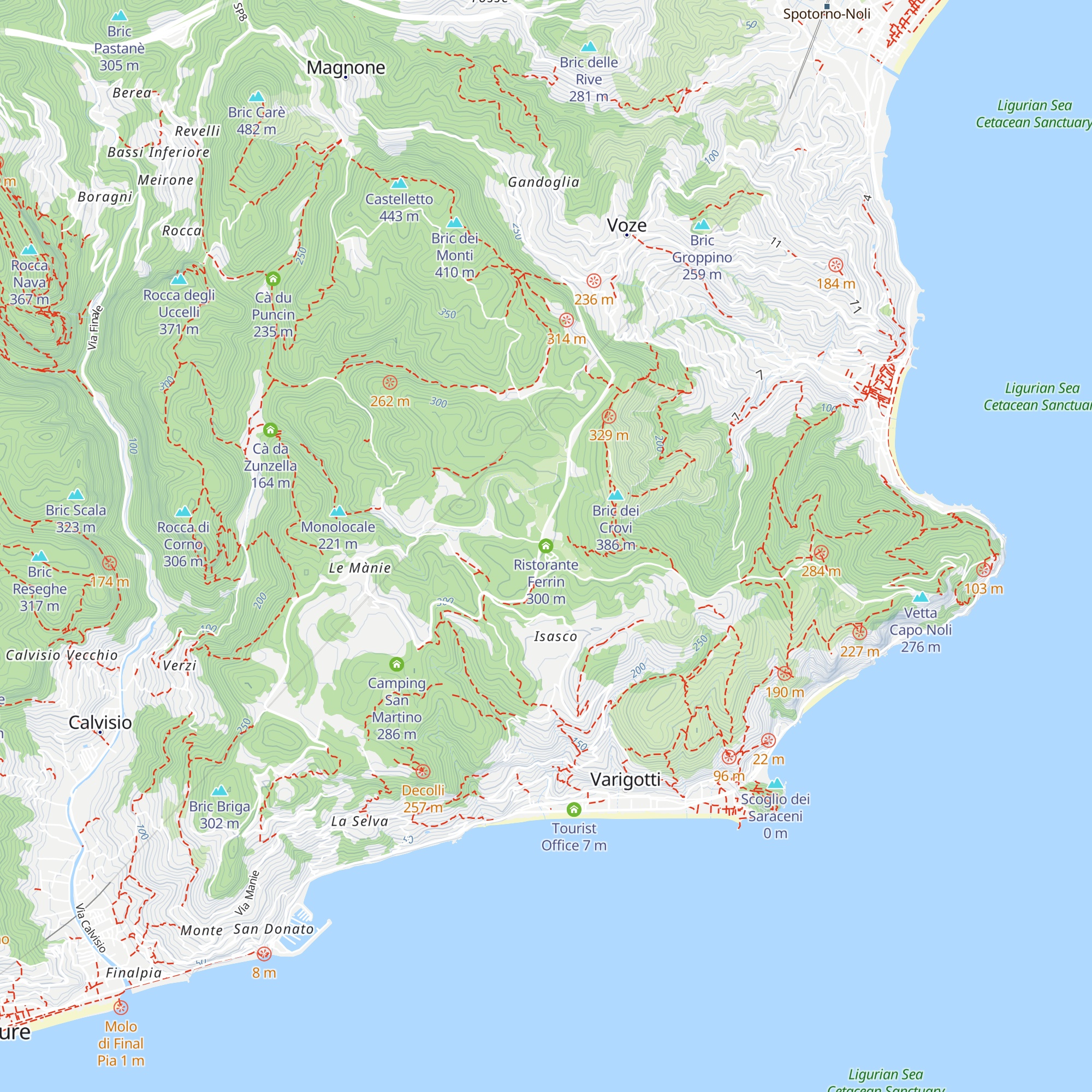Ristorante Ferrin map