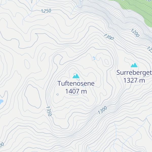 Map of Tuftenosene