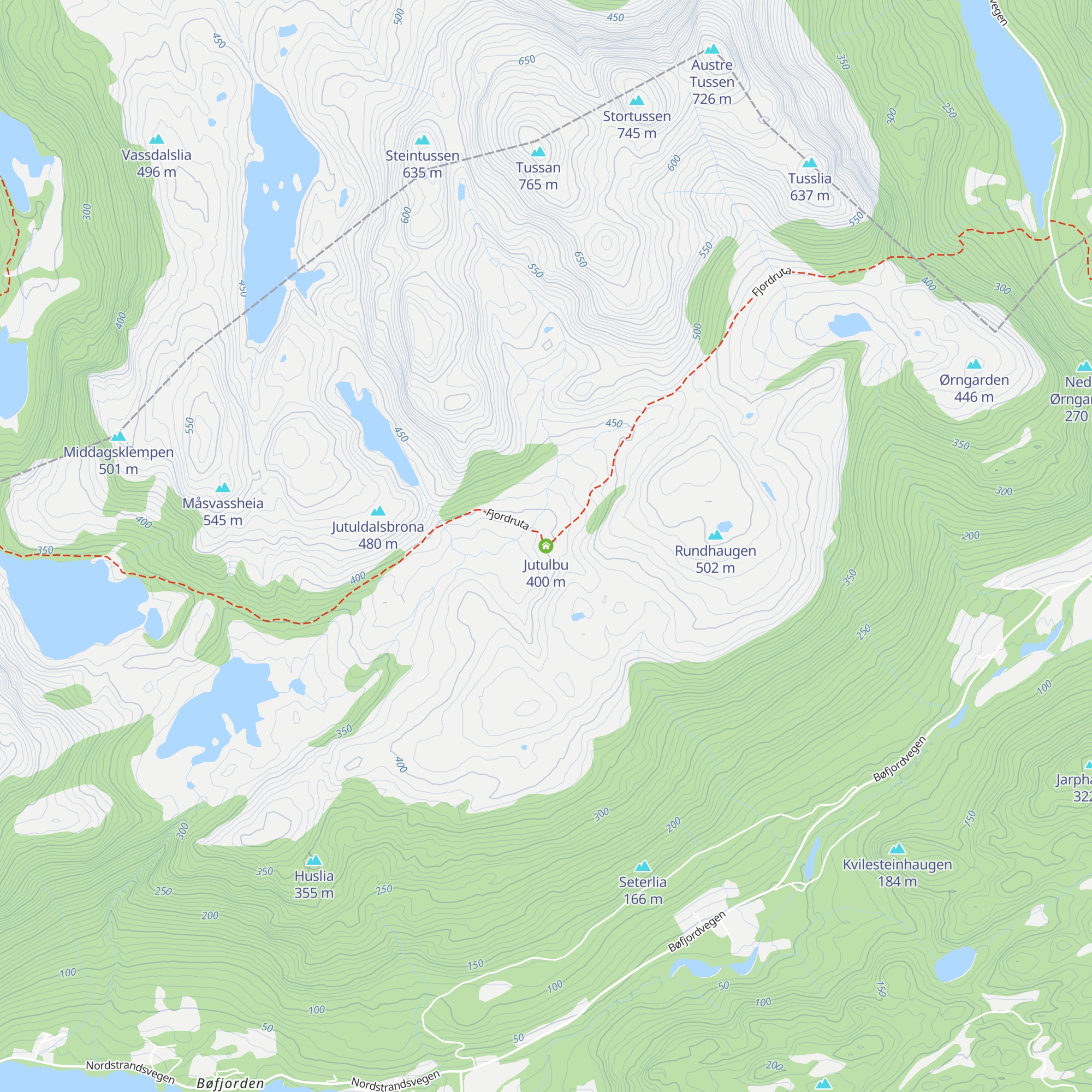Jutulbu map