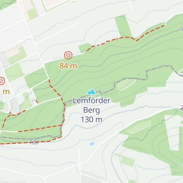 Map of Lemförder Berg