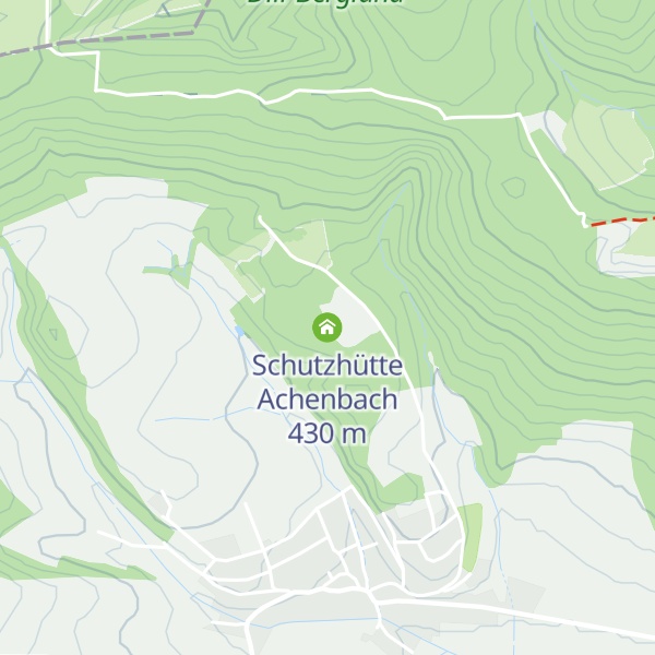 Map of Schutzhütte Achenbach