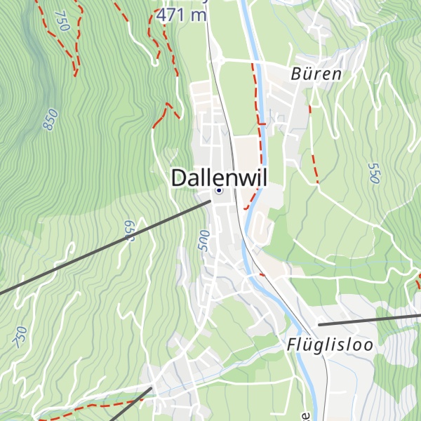 Map of Schlüssel