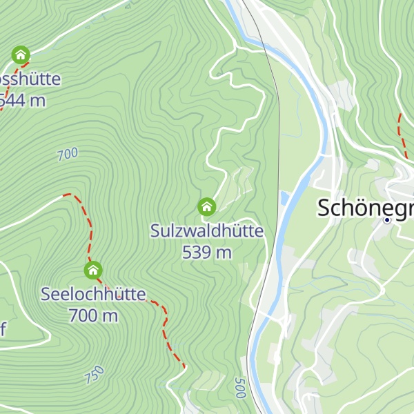 Map of Sulzwaldhütte