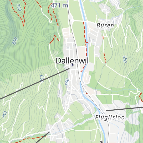 Map of Bahnhöfli