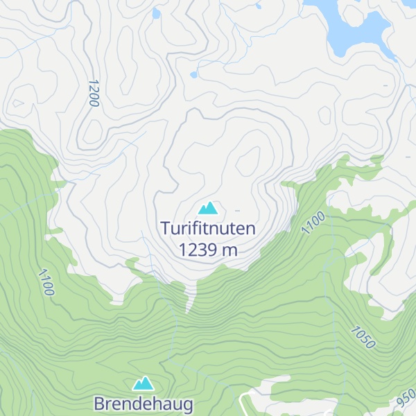 Map of Turifitnuten
