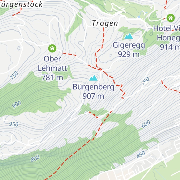 Map of Hinter Egg