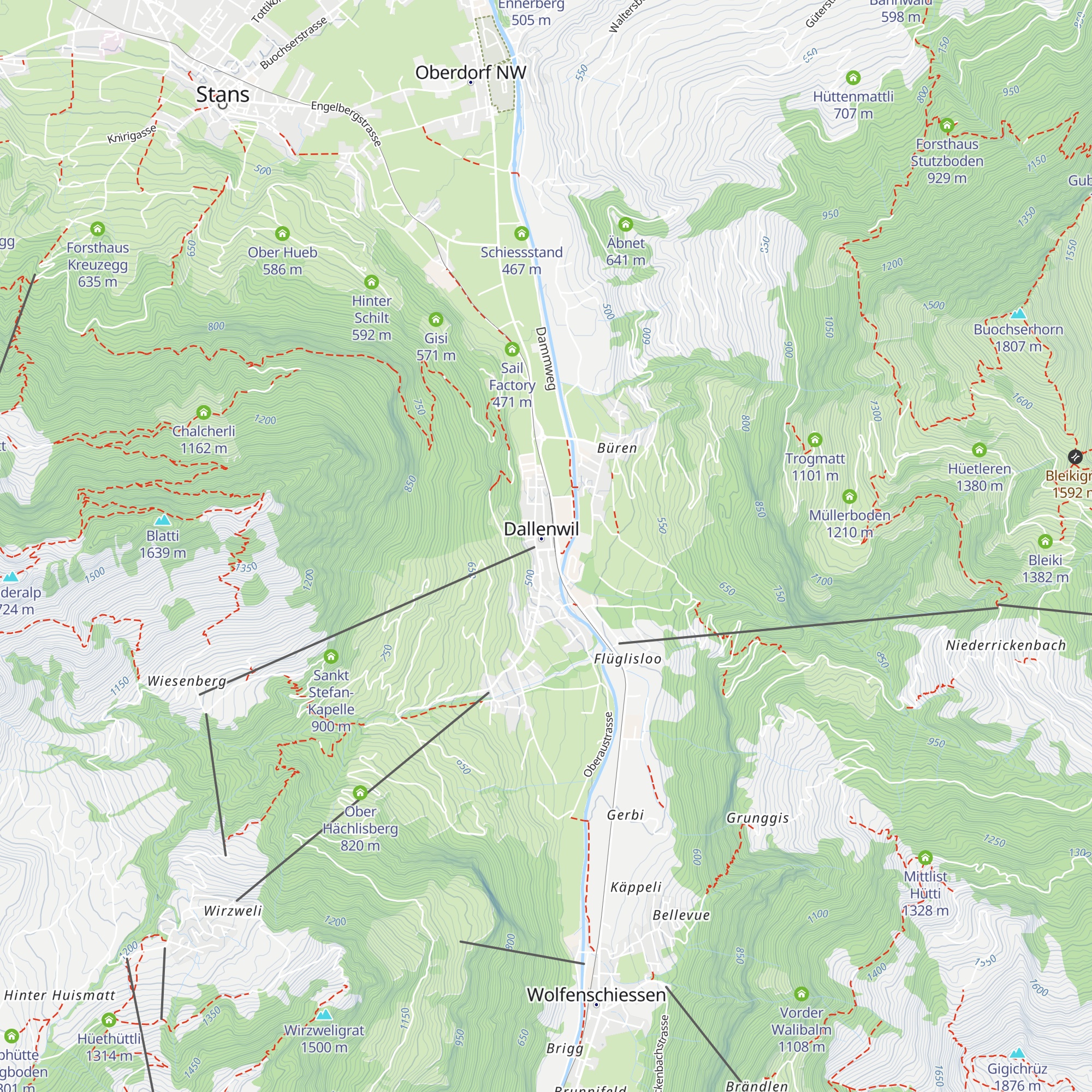 Giessenhof map