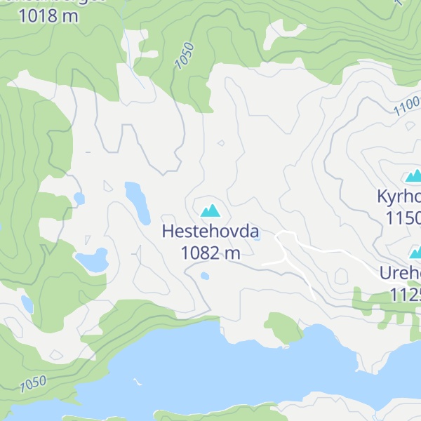 Map of Hestehovda