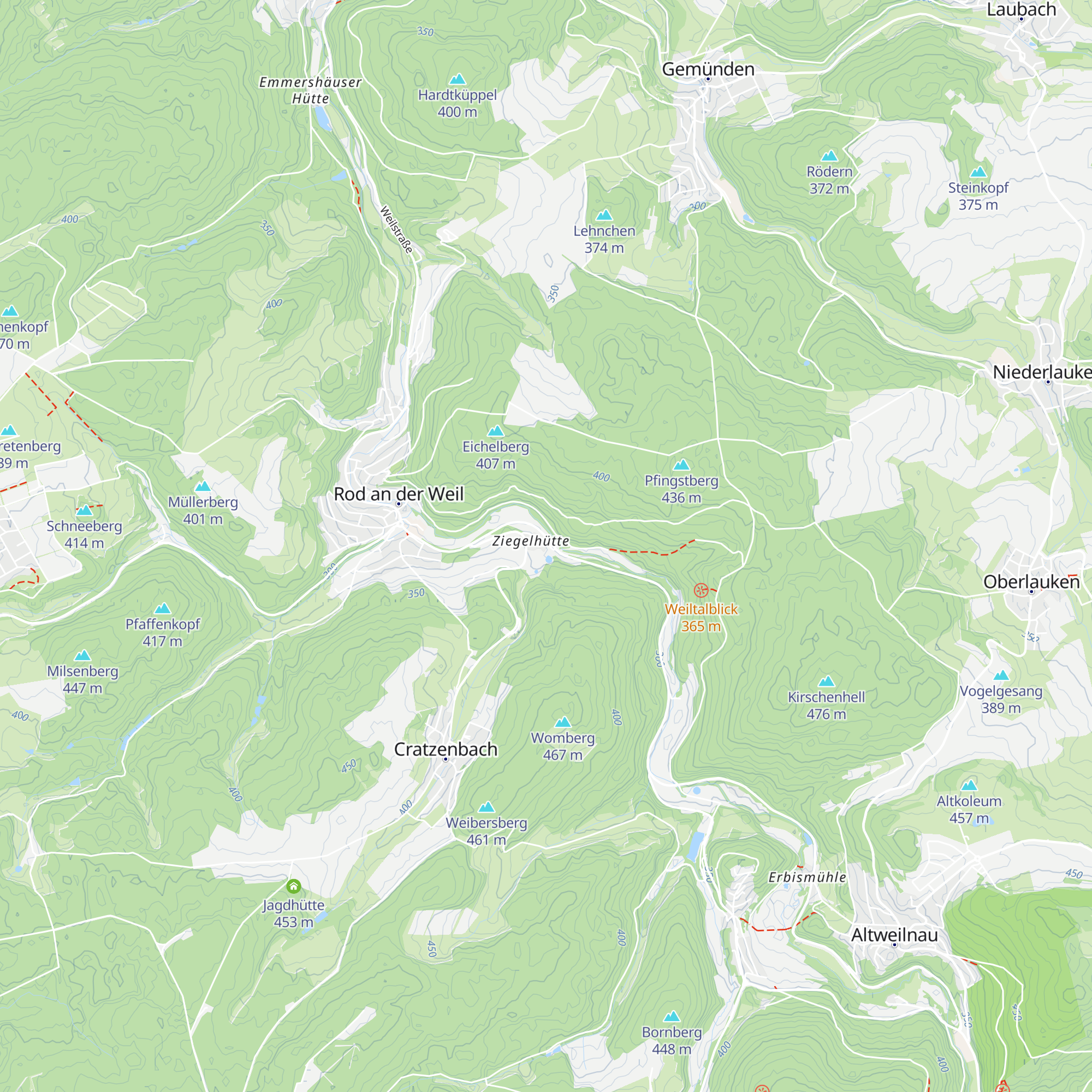 Landgasthof Ziegelhütte map
