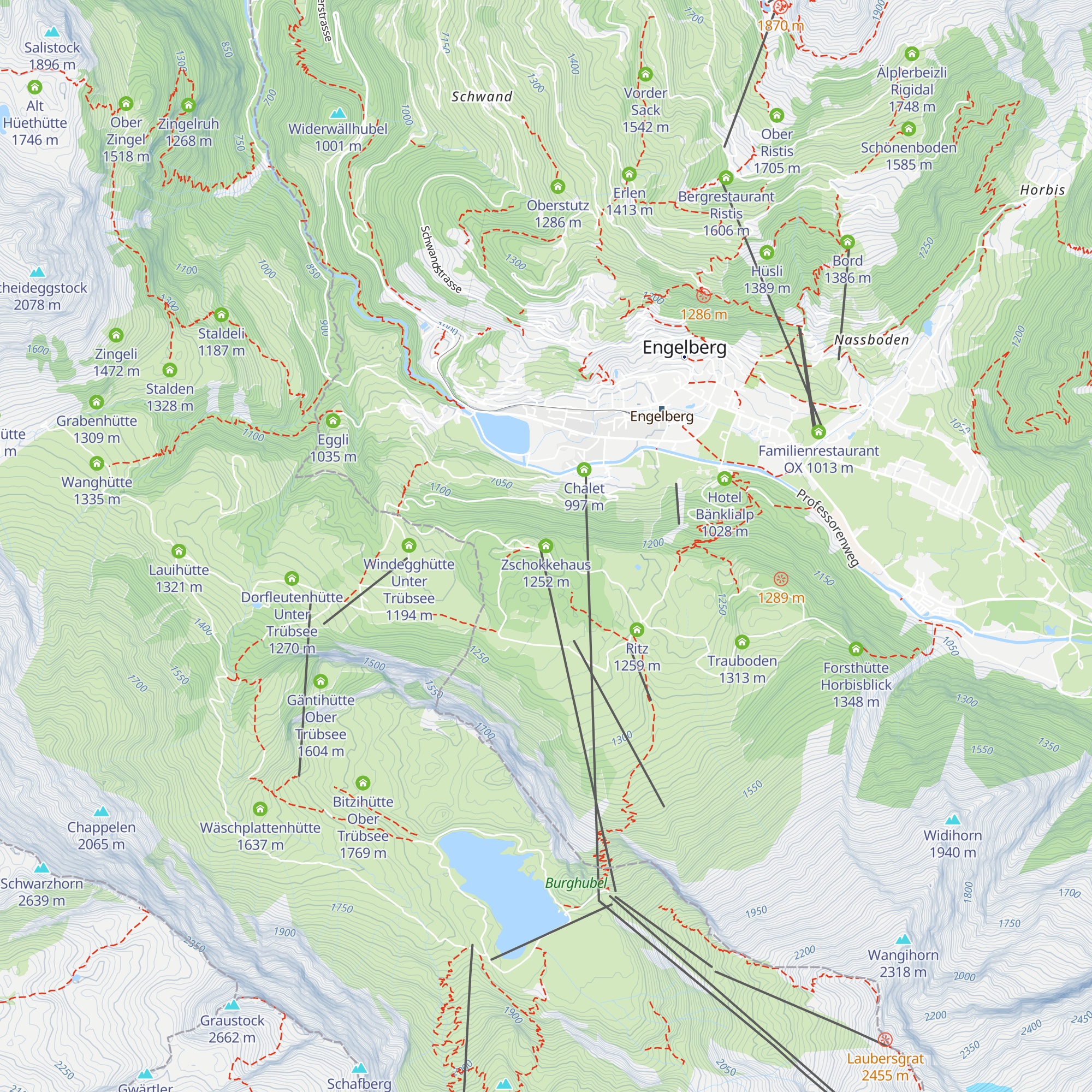 Zschokkehaus map