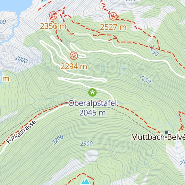 Map of Oberalpstafel