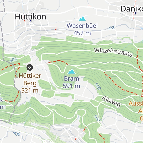 Map of Bram