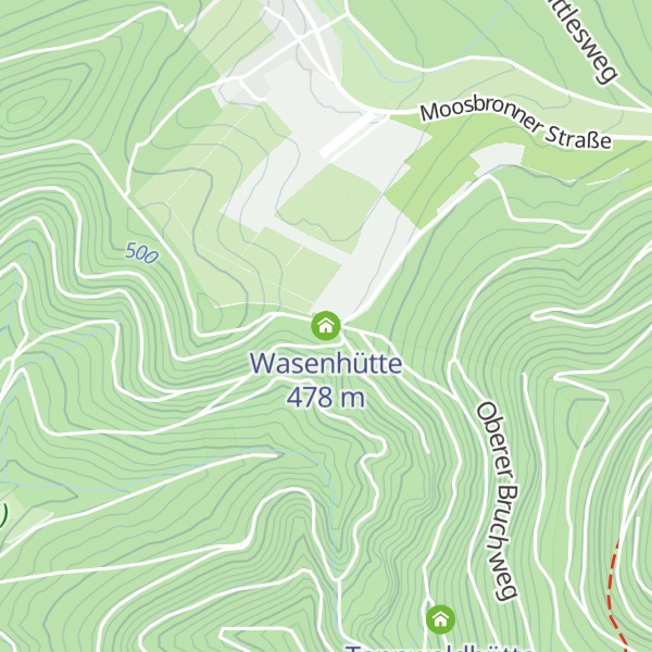 Map of Wasenhütte