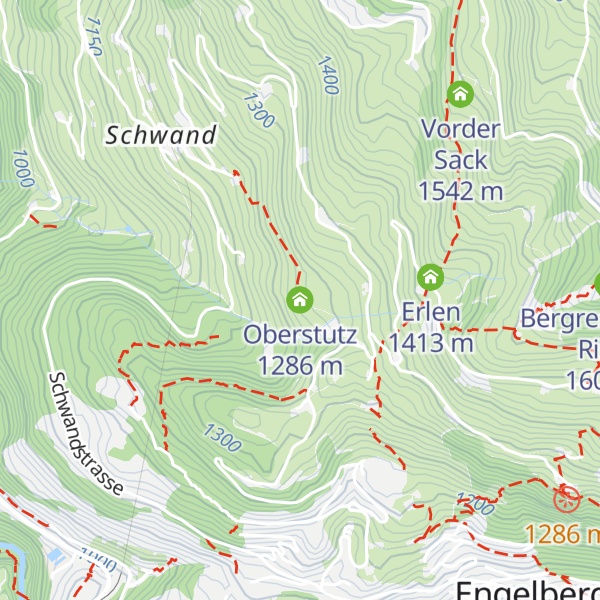 Map of Oberstutz