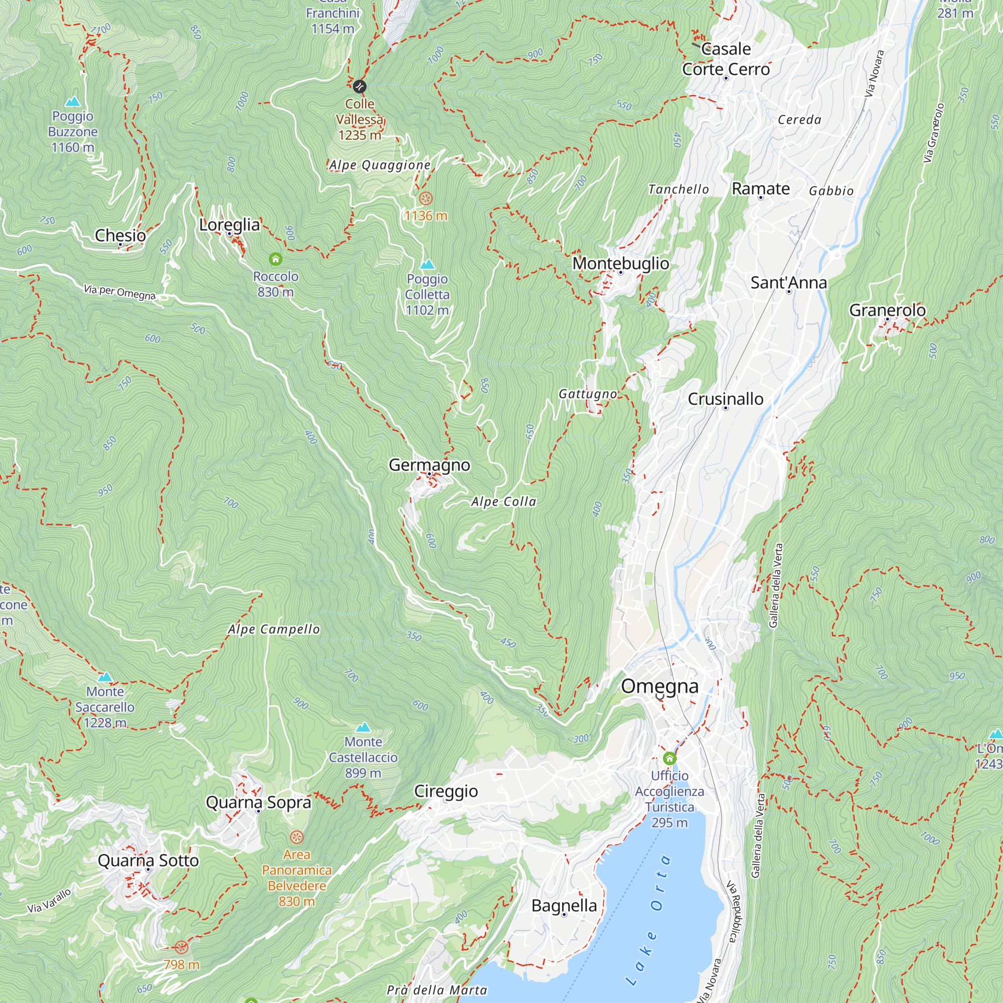 Osteria La Baita map