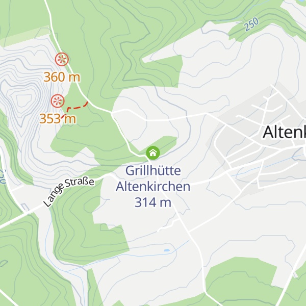 Map of Grillhütte Altenkirchen