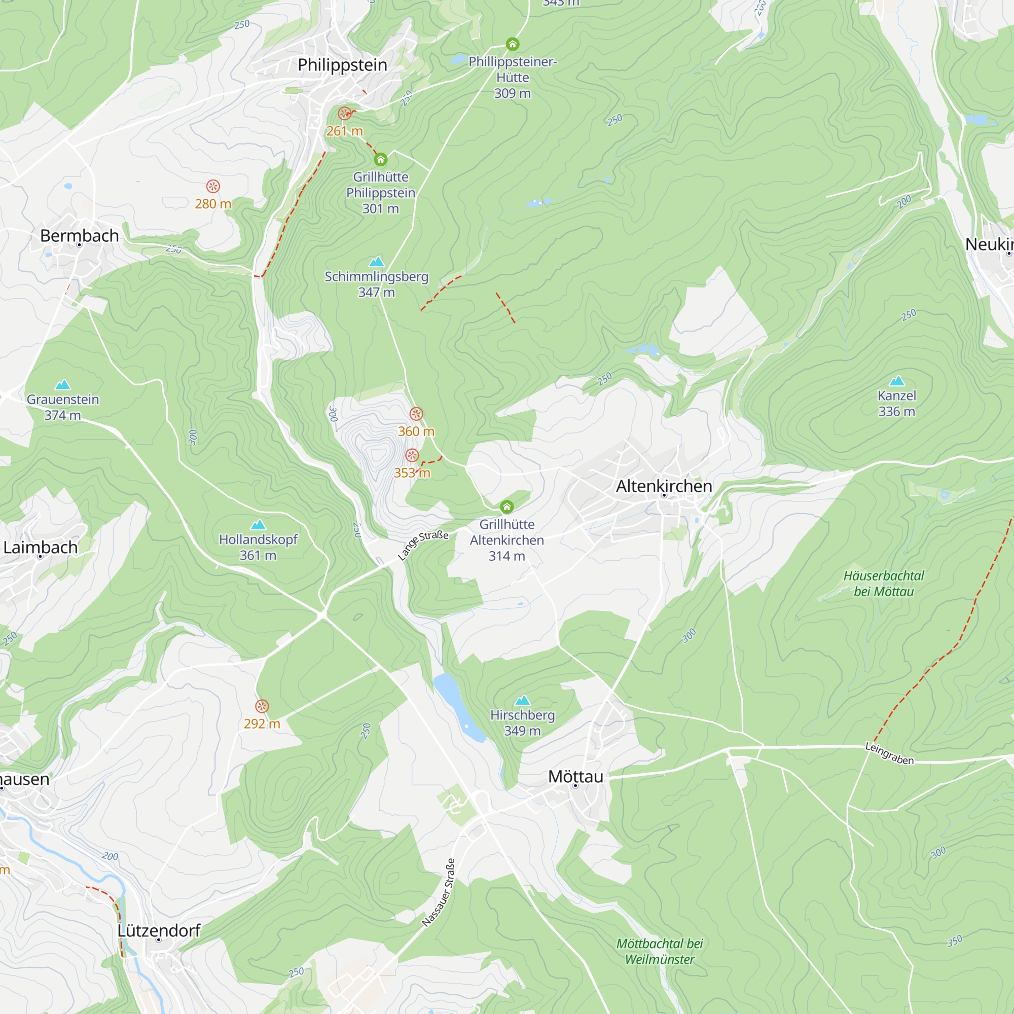 Grillhütte Altenkirchen map