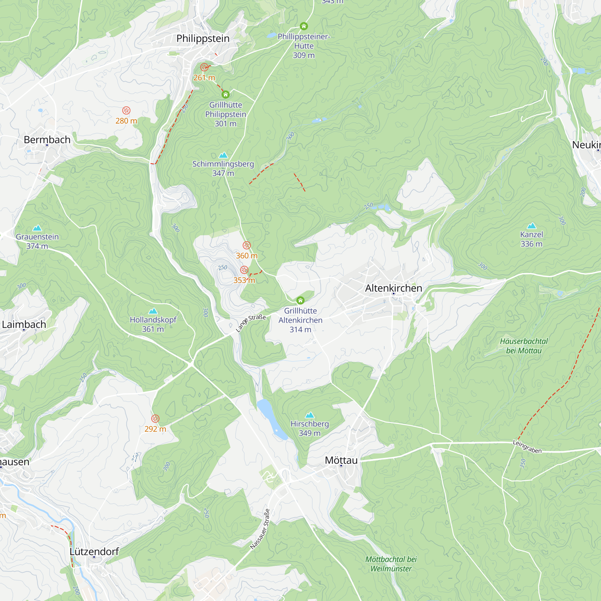 Grillhütte Altenkirchen map