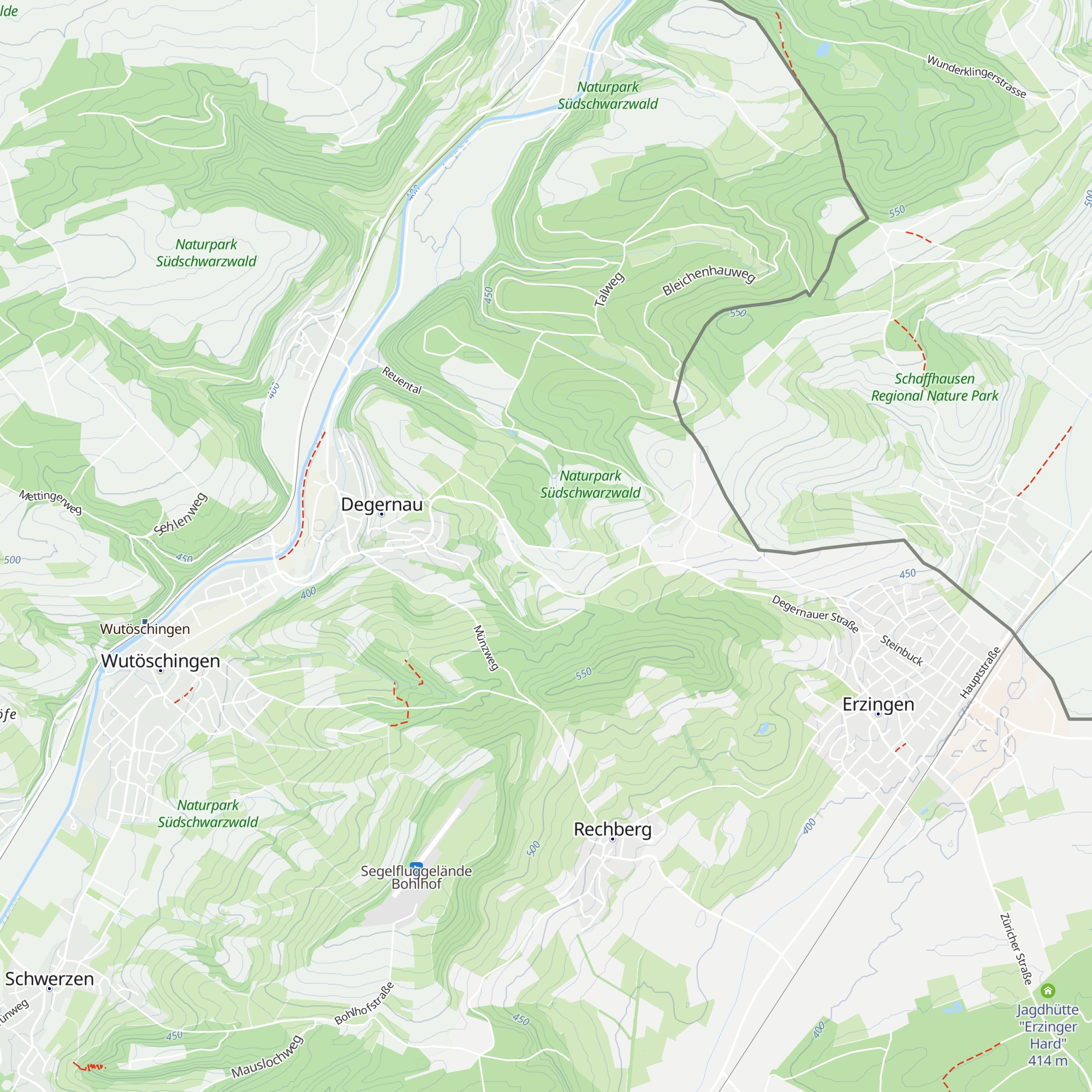 Rankackerhütte map