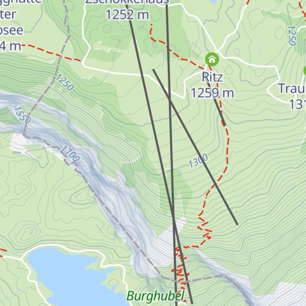 Map of Betlehemhütte