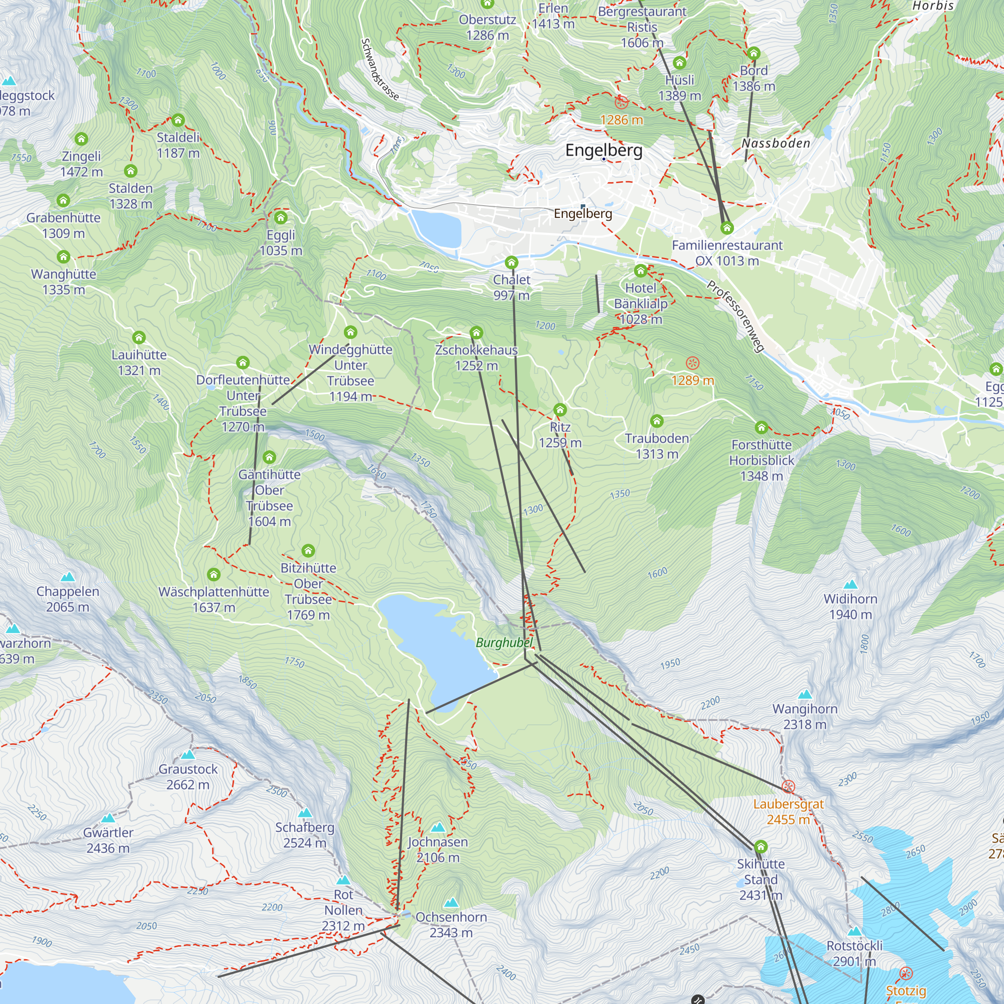 Betlehemhütte map