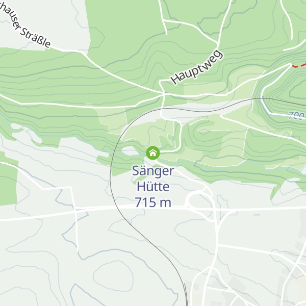 Map of Sänger Hütte
