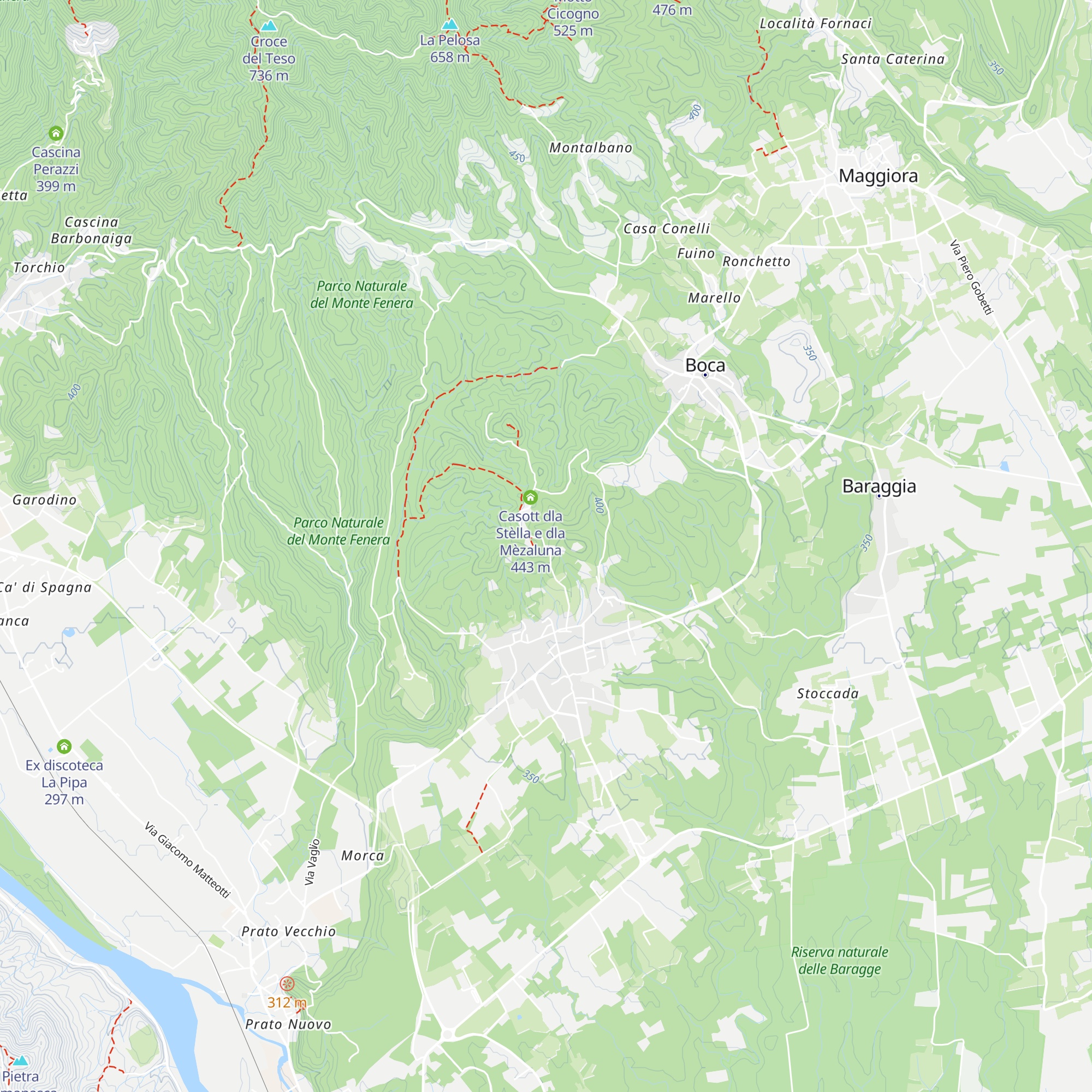 Casin Ross map