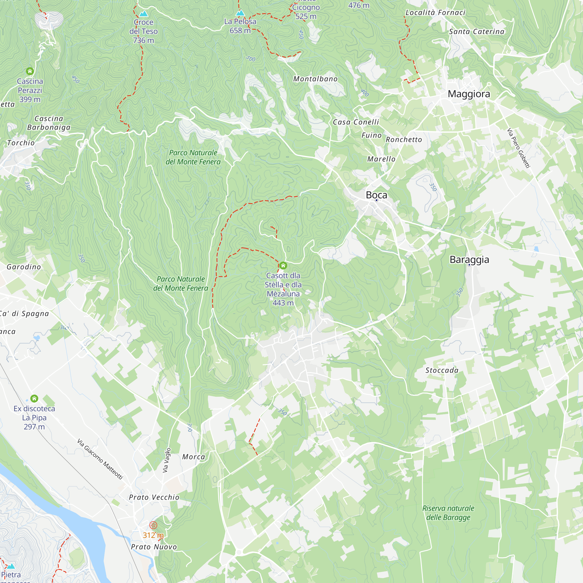 Casin Ross map