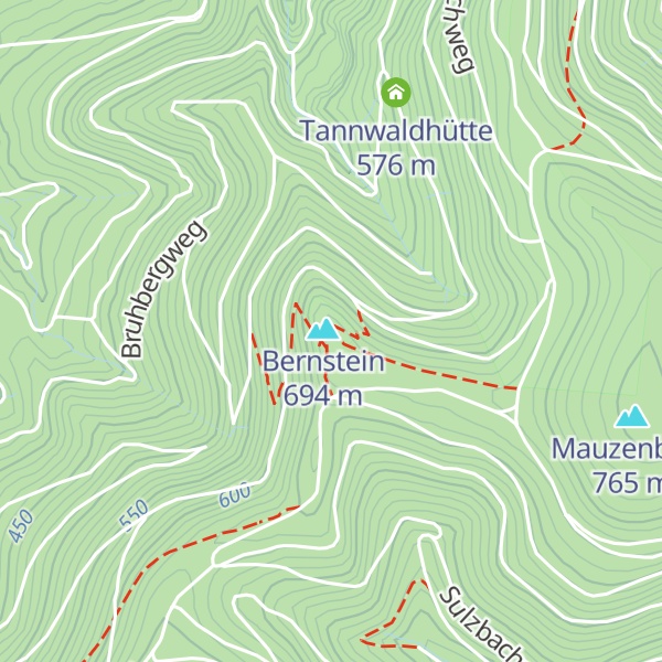Map of Bernsteinhütte