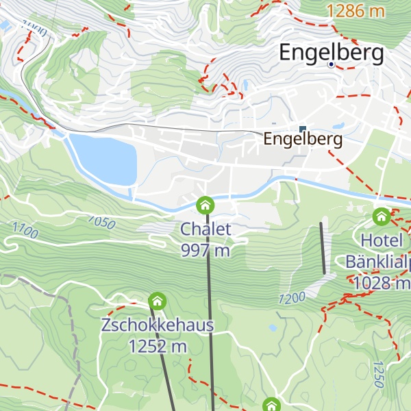 Map of Chalet