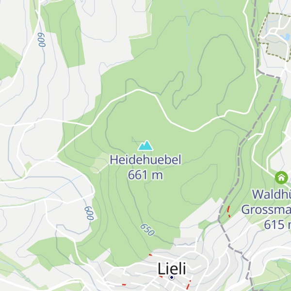 Map of Heidehuebel
