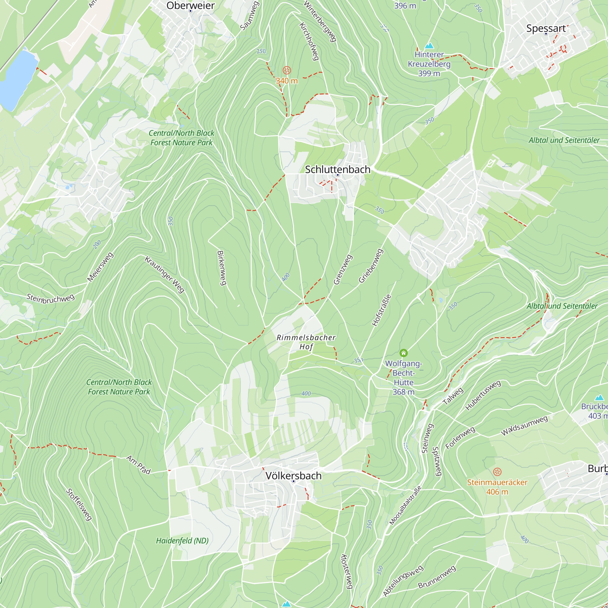 Carl-Schöpf-Hütte map