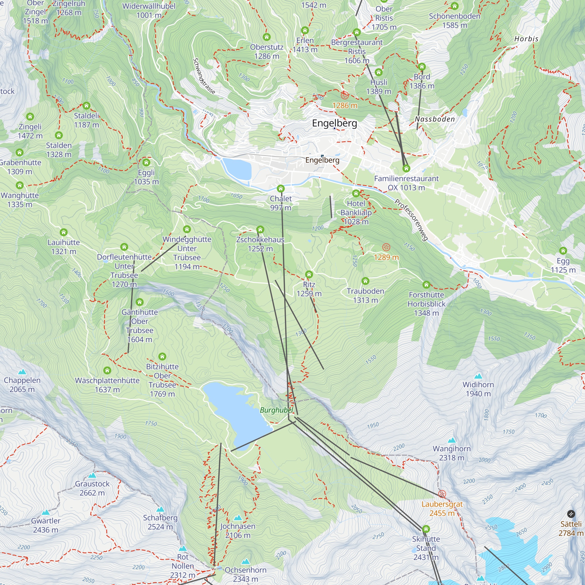 Hinter Stafel map