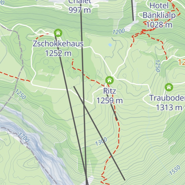 Map of Zum Spycher