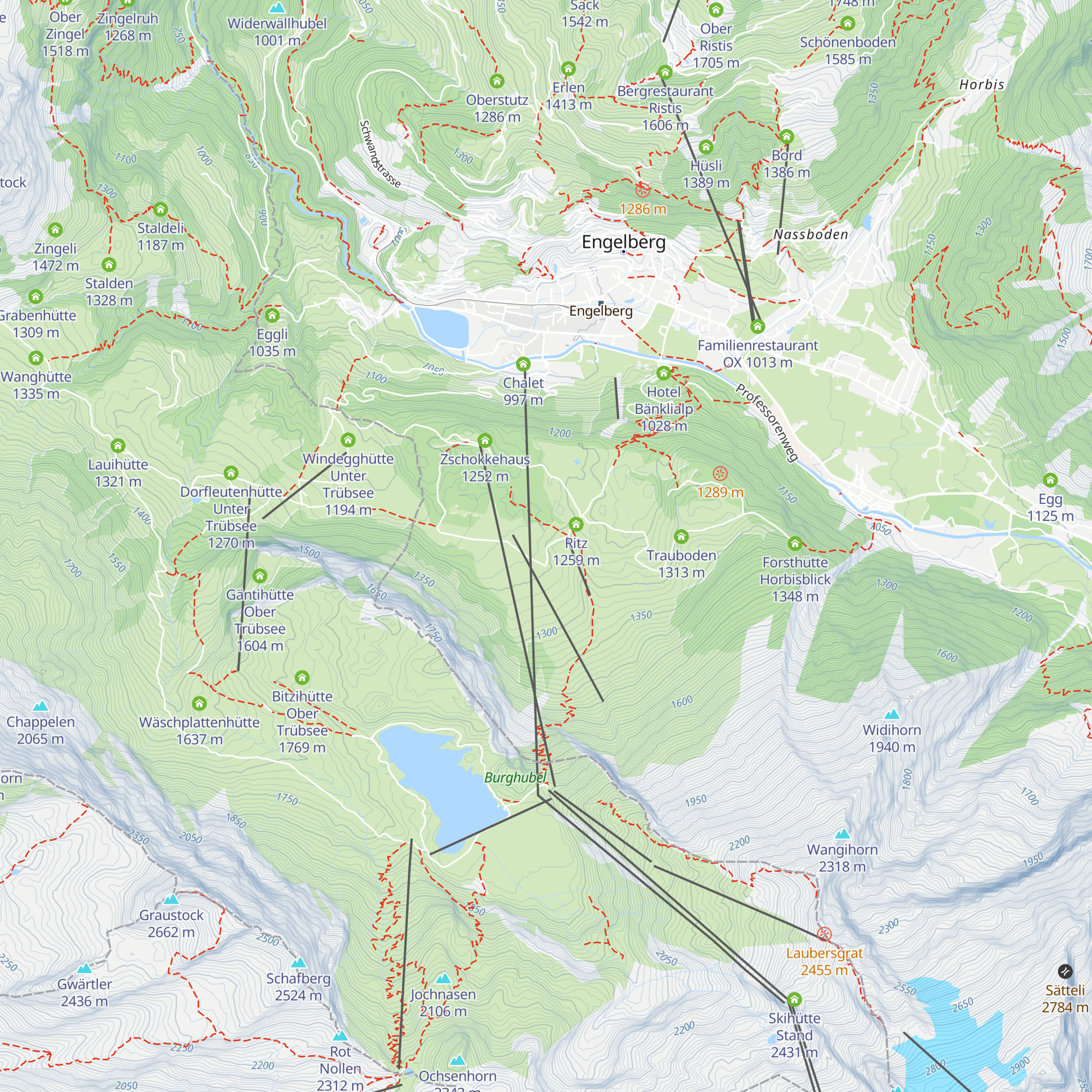 Zum Spycher map