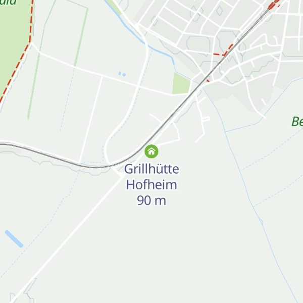 Map of Grillhütte Hofheim