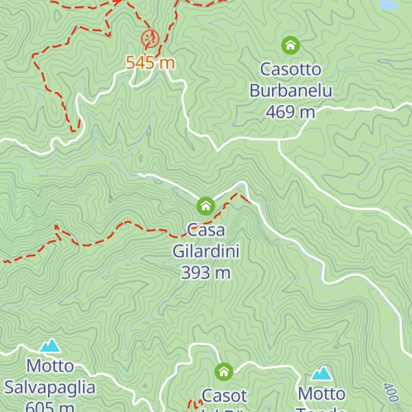 Map of Casa Gilardini