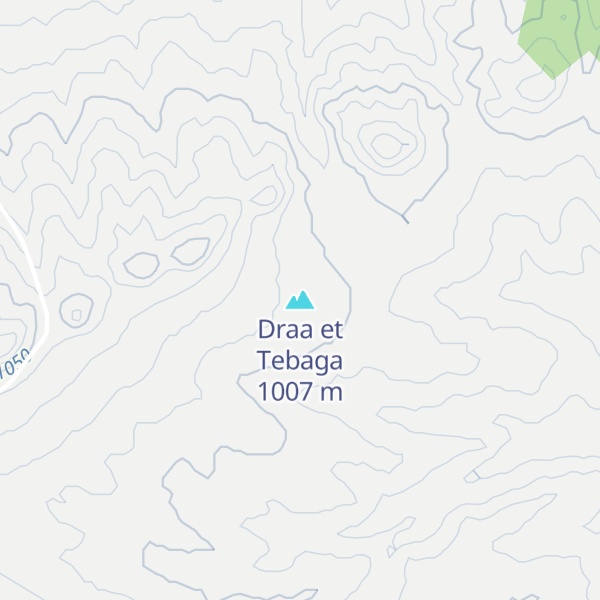 Map of Draa et Tebaga