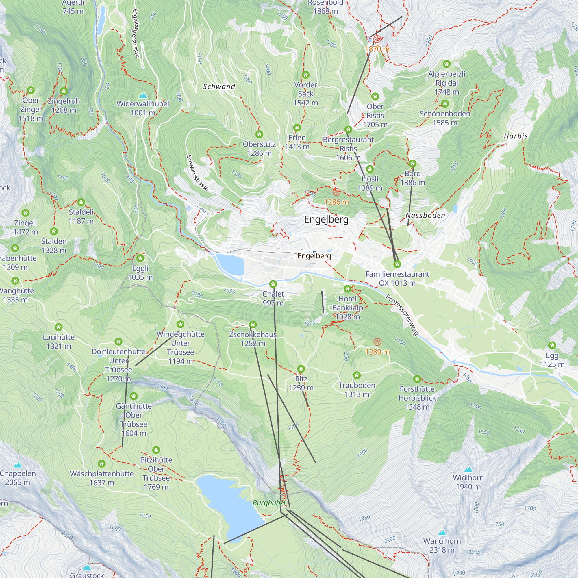 Josef Häcki Alpine Forellenzucht map