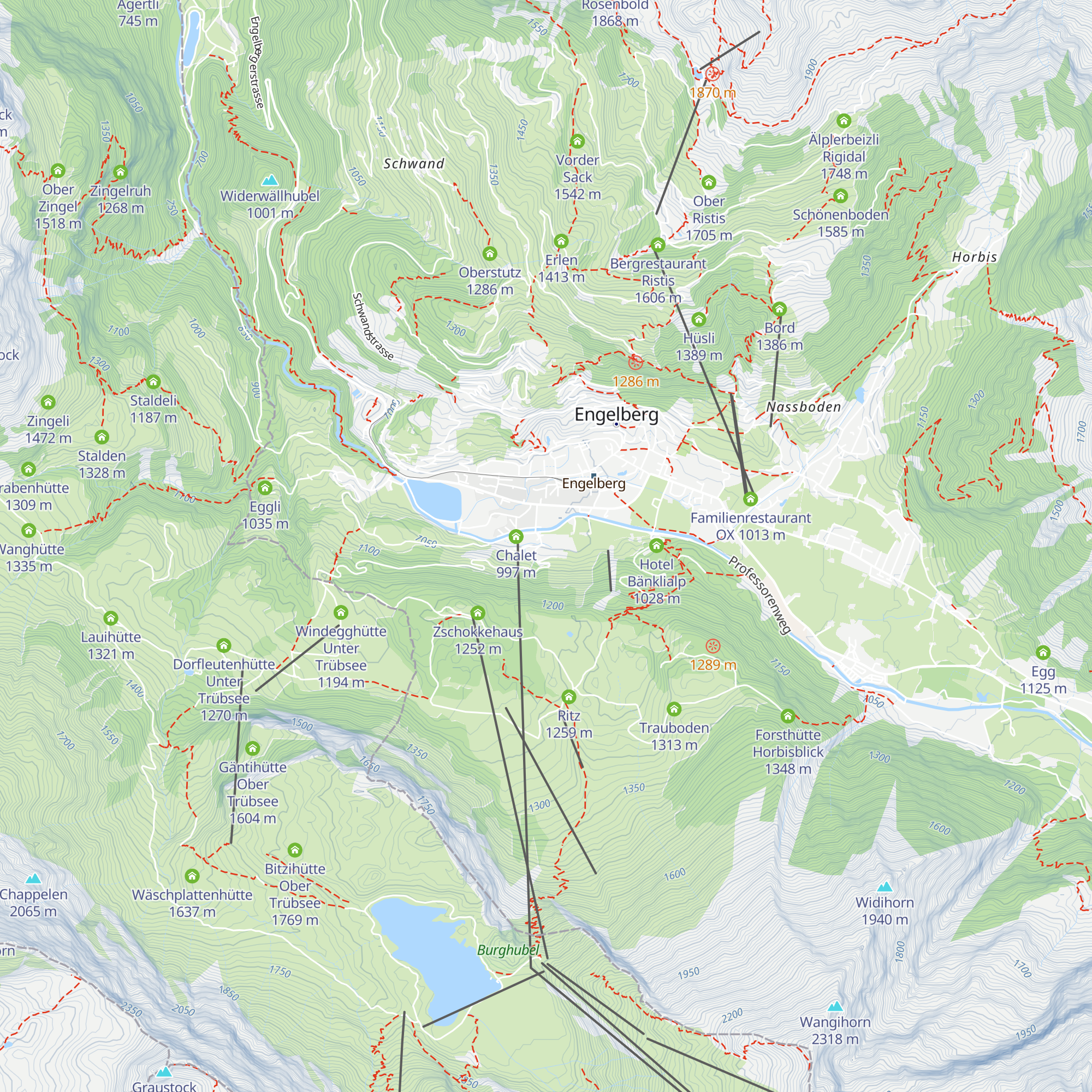 Josef Häcki Alpine Forellenzucht map