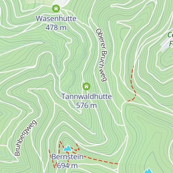 Map of Tannwaldhütte