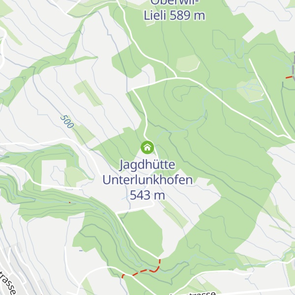 Map of Jagdhütte Unterlunkhofen