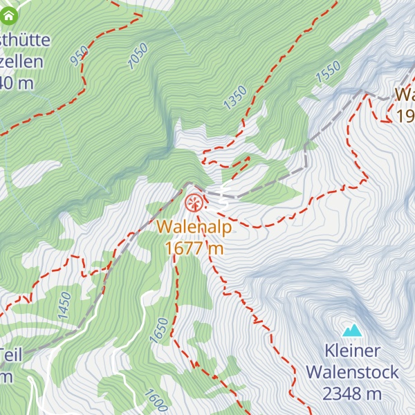 Map of Walenalp
