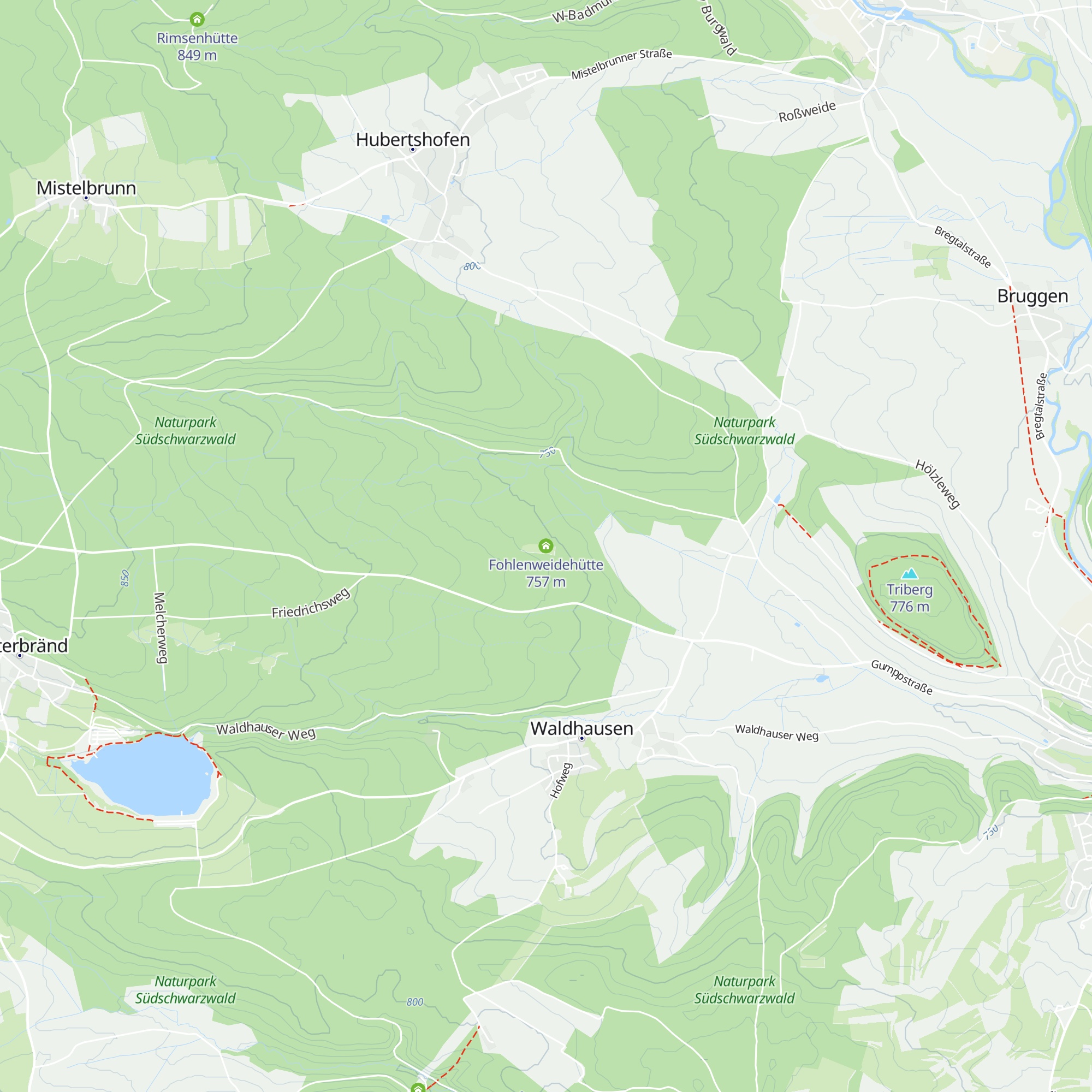 Fohlenweidehütte map