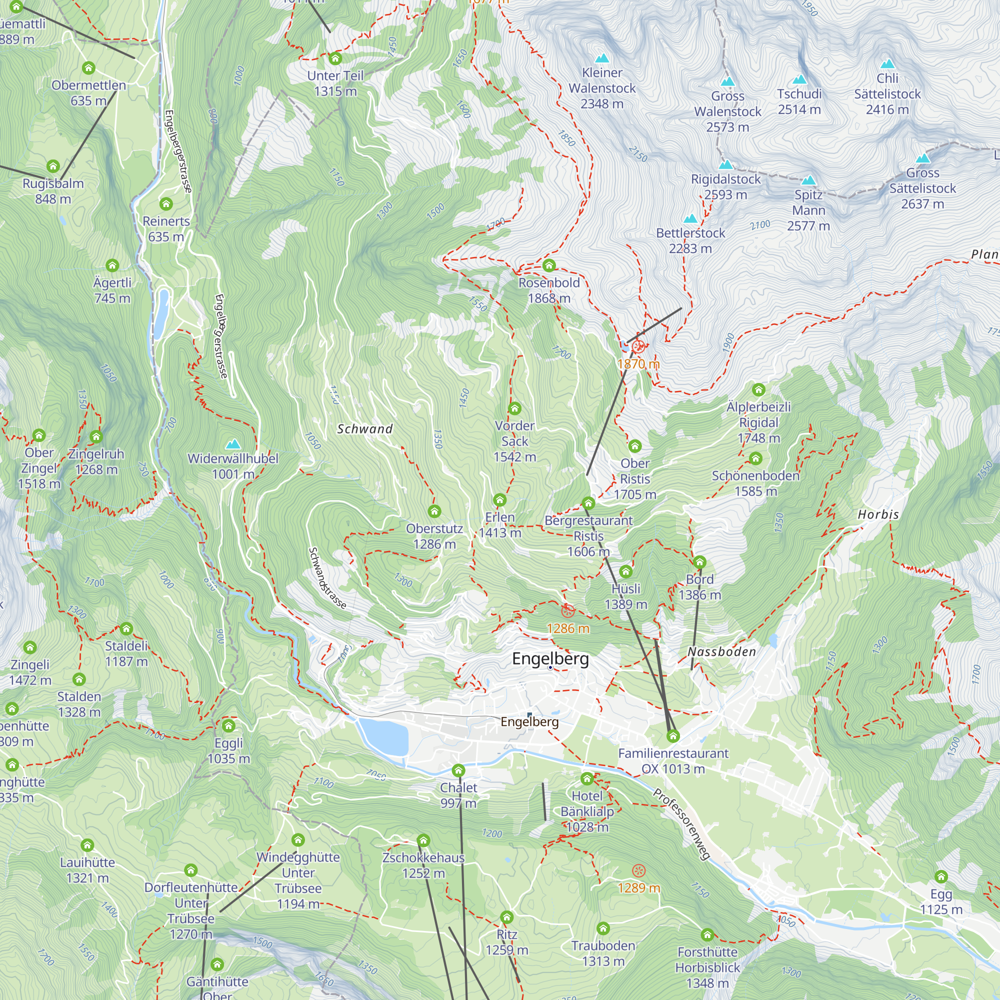 Erlen map