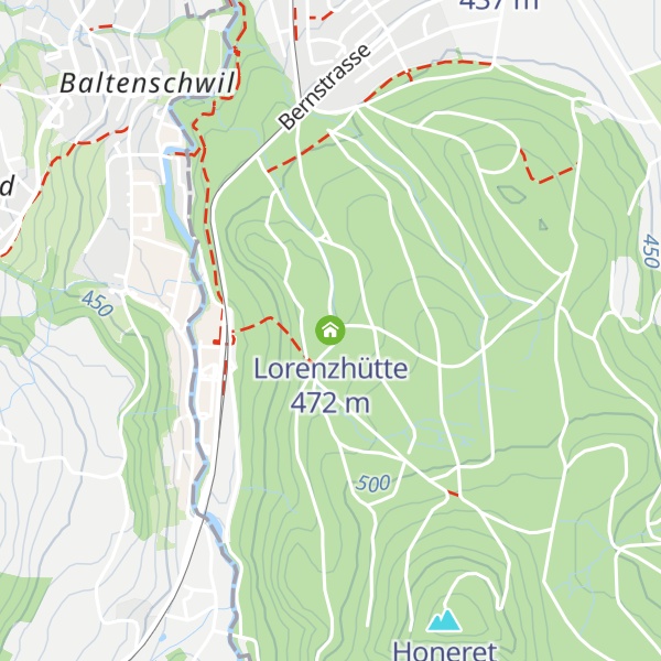 Map of Lorenzhütte